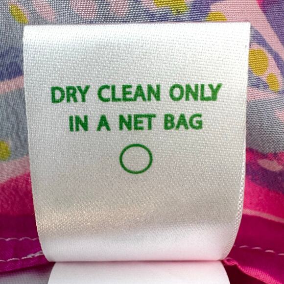 Lilly Pulitzer Noelle Silk Kimono Coverup Magenta Oh My Guava Fringe XS NWT - Picture 13 of 13